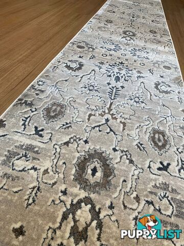 Selena Bone Hallway Runner 80CM Wide 9M  - SKU 5561/TU2Y