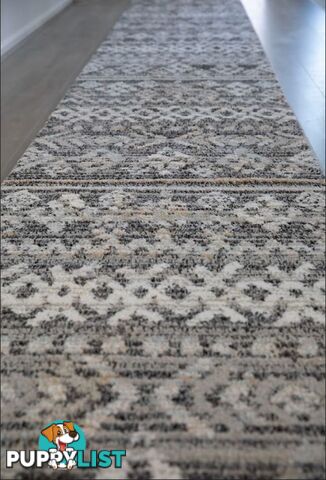 Boho Multi Hallway Runner 80CM Wide 3.5M  - Carvan Multi 8496B