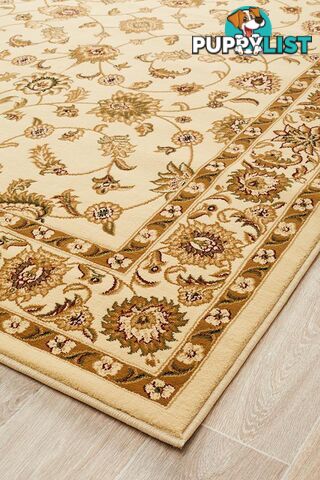Classic Rug Ivory with Ivory Border 150x80cm  - SYD-1-II-150X80