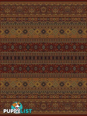 Afghan 135 Red Traditional Rug 200 x 285CM  - CAFGHAN135-RED