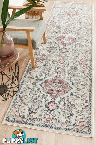 Avenue 705 Pastel Runner Rug 300X80CM  - AVE-705-PAST-300X80