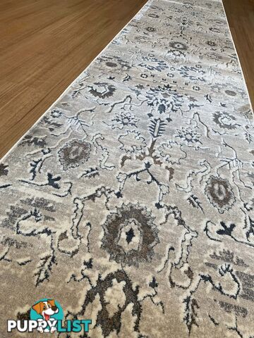 Selena Bone Hallway Runner 80CM Wide 8M  - SKU 5561/TU2Y