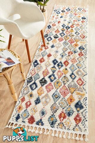 Marrakesh 333 Multi Runner Rug 300X80CM  - MKS-333-MLT-300X80