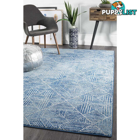 Oasis Kenza Contemporary Navy Rug 400X300cm  - OAS-457-NAVY-400X300