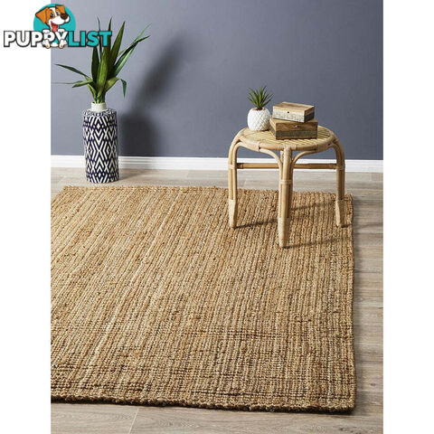 Chunky Natural Fiber Barker Rug 320X230cm  - ATR-BKR-NAT-320X230