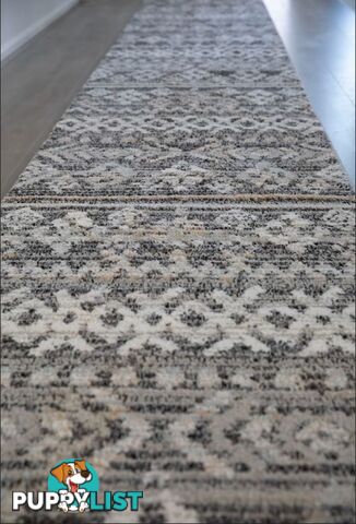 Boho Multi Hallway Runner 80CM Wide 1M  - Carvan Multi 8496B