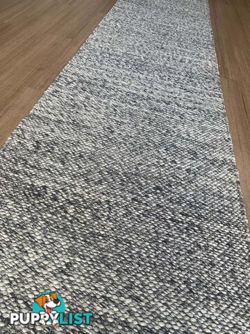 Lani Dark Grey Hallway Runner 80CM Wide 12M  - Park Lane Dark Grey 80cm Runner