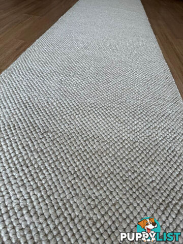 Rustica Light Beige Hallway Runner 80cm Wide 4M  - RUSTA LIGHT BEIGE 80CM