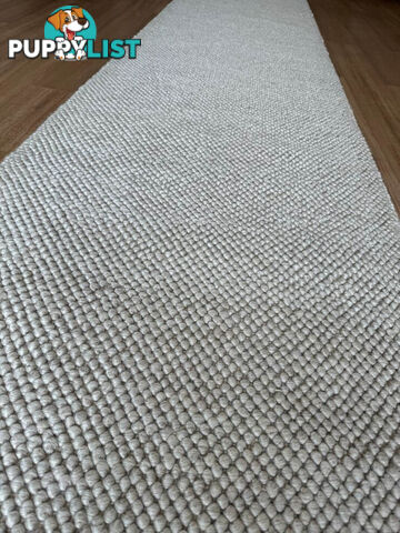 Rustica Light Beige Hallway Runner 80cm Wide 12M  - RUSTA LIGHT BEIGE 80CM