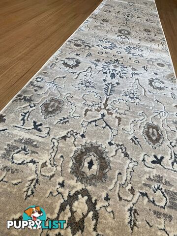 Selena Bone Hallway Runner 80CM Wide 1M  - SKU 5561/TU2Y