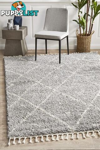 Saffron 44 Silver Rug 400X300CM  - SAF-44-SIL-400X300