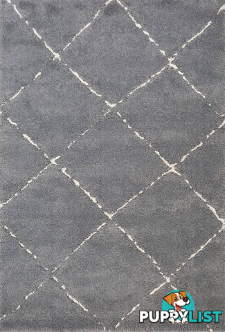 Luana 4 Grey Ivory Rug 160 x 230CM  - BLUANA4155-GREYIVORY