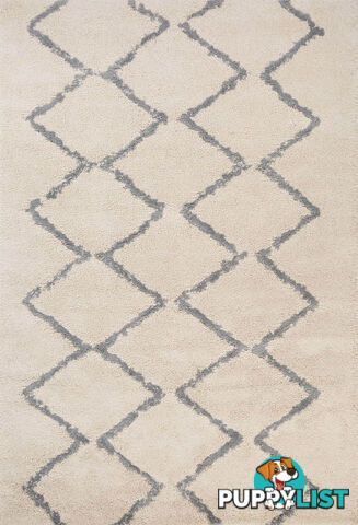 Luana 7 Ivory Grey Rug 160 x 230CM  - BLUANA701-IVORYGREY