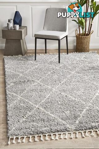 Saffron 44 Silver Rug 330X240CM  - SAF-44-SIL-330X240