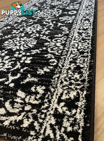 Seville Traditional Hallway Runner 80CM Wide 11M  - Axon-614682-black