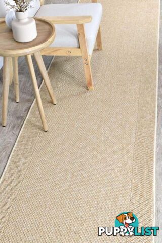 Coastal Sisal Sand Hallway Runner 80CM Wide 4M  - ALLSEA-3900226-80X3000