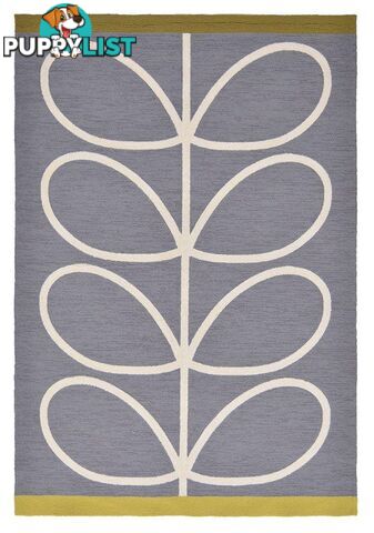 Giant Linear Stem Slate Outdoor Rug 230 x 160CM  - BC-OK-460605-230X160