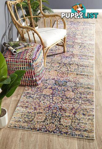 Mirage Zolan Transitional Multi Runner Rug 400X80CM  - MIR-360-MUL-400X80