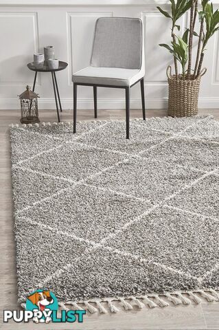 Saffron 22 Grey Rug 230X160CM  - SAF-22-GRY-230X160