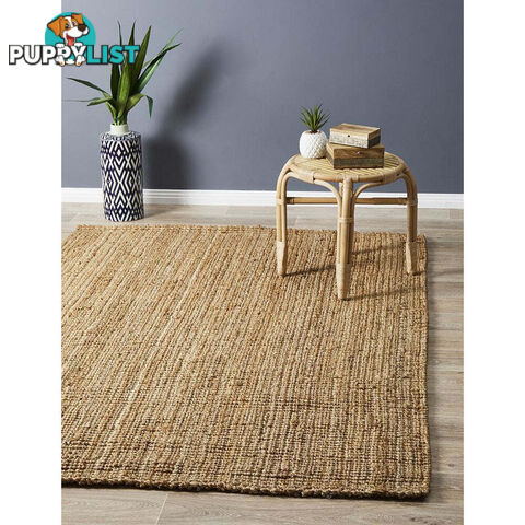 Chunky Natural Fiber Barker Rug 300X80cm  - ATR-BKR-NAT-300X80