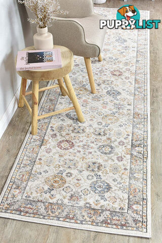 Serena Cream Hallway Runner Rug 80x300CM  - MARA-A156A-CREAM-80X300