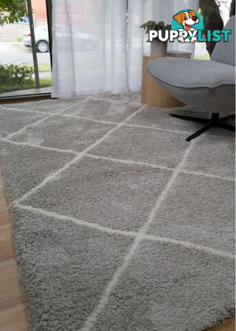 Fleur Silver Ivory Rug 160 x 230CM  - BFLURRY1015-SILVIV