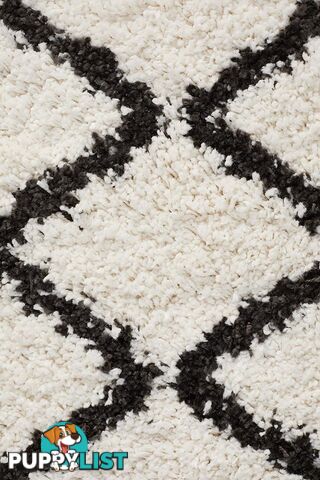 Saffron 11 White Runner Rug 400X80CM  - SAF-11-WHT-400X80