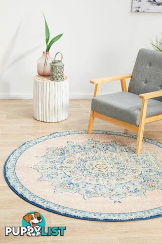 Avenue 706 Flamingo Round Rug 200X200CM  - AVE-706-FLAM-200X200