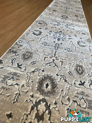 Selena Bone Hallway Runner 80CM Wide 3.5M  - SKU 5561/TU2Y