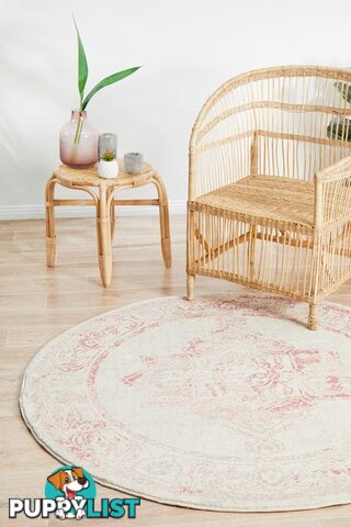 Avenue 702 Rose Round Rug 240X240CM  - AVE-702-ROSE-240X240