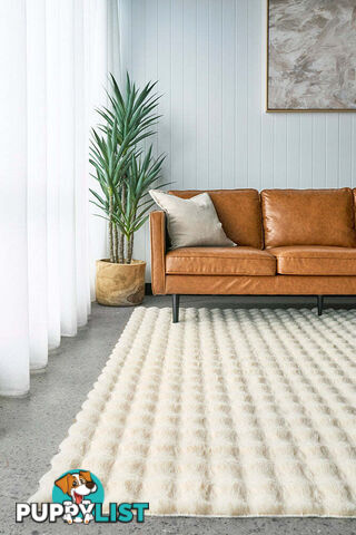 Bubble Natural - Machine Washable Rug 270X180CM  - BUB-NATURAL-270X180