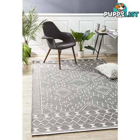 Salena Rug Grey 225X155CM  - HUD-802-GRY-225X155