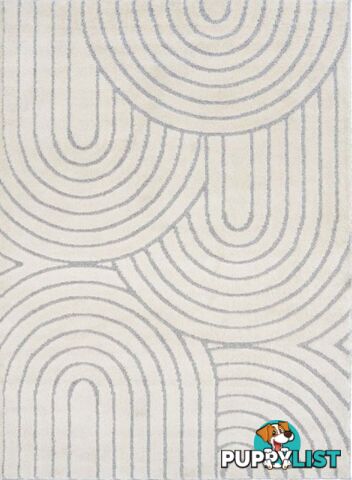 Marli Ivory Light Grey Rug 240x320cm  - DMARLI12415-IVOLTGRY