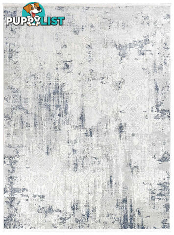 Narora White Belle Rug 280X380CM  - ARORA-27084A-BLUE-CREAM-280X380