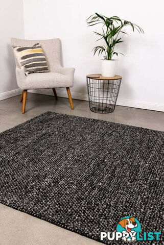 Ava Charcoal Rug 155 x 225CM  - BAVENUE-CHARCOAL