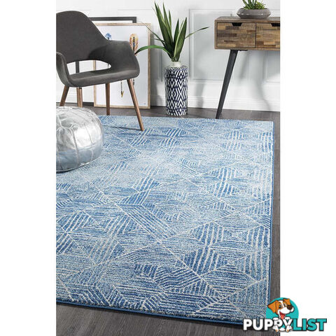 Oasis Kenza Contemporary Navy Rug 290X200cm  - OAS-457-NAVY-290X200