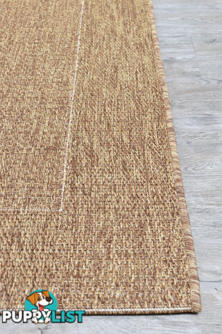 Coastal Sisal Brown Hallway Runner 80CM Wide 3M  - ALLSEA-3900075 80x3000