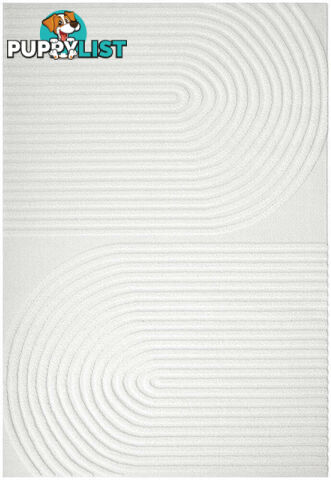 Lotus Abbey White Rug 330X240CM  - LOT-ABBEY-WHITE-330X240