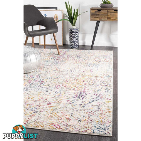 Oasis Ismail Multi Grey Rustic Rug 500X80cm  - OAS-456-MULT-500X80