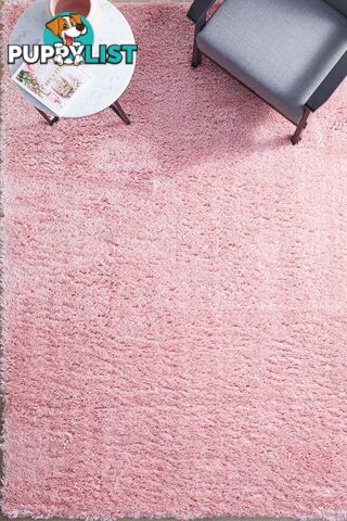 Angel Shag Pink Rug 150x80CM  - ANG-PINK-150X80