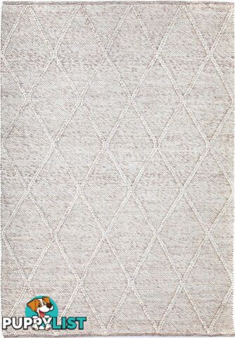 Diamond Beige Felted Wool Rug 300 x 400CM  - ECOLOMBO-BEIGE