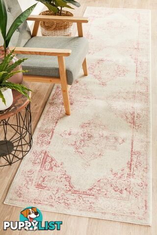 Avenue 702 Rose Runner Rug 500X80CM  - AVE-702-ROSE-500X80