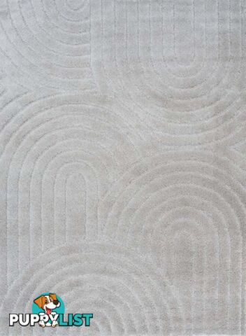 Marli Light Grey Rug 160x230cm  - BMARLI12415-LTGREY