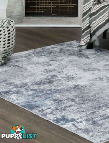 Scarlet Blue Washable Rug 152x213 CM  - SHOP-BWASHME31828-GREY