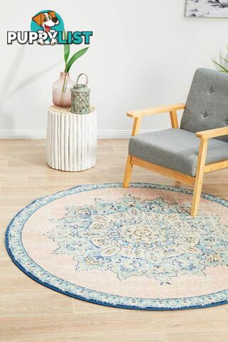 Avenue 706 Flamingo Round Rug 150x150CM  - AVE-706-FLAM-150X150