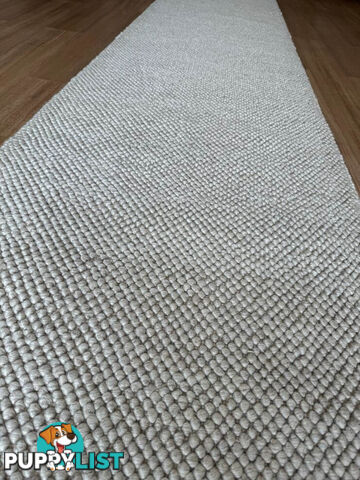 Rustica Light Beige Hallway Runner 80cm Wide 7M  - RUSTA LIGHT BEIGE 80CM