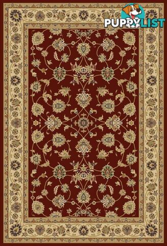 Agrabah 173 Burgundy Traditional Rug 200 x 285CM  - CAGRABAH173-BURGUNDY