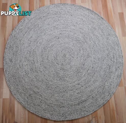 Cara Smoke Round Rug 200 Circle  - CORACIRC-200-SMOKE