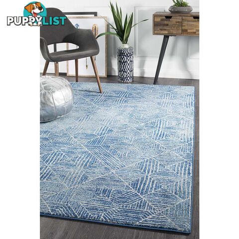 Oasis Kenza Contemporary Navy Rug 330X240cm  - OAS-457-NAVY-330X240