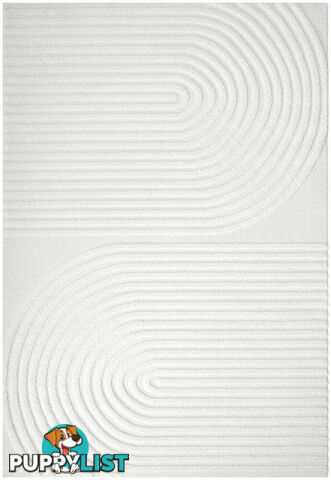 Lotus Abbey White Rug 290X200CM  - LOT-ABBEY-WHITE-290X200